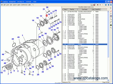 komatsu parts catalog online